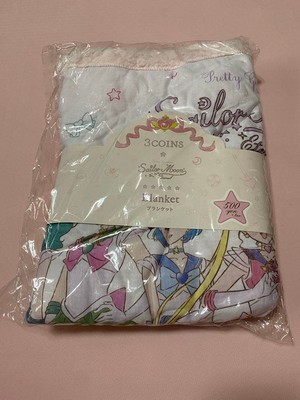 Sailor Moon 3Coins Collaboration Set 12tlg Decke Tasche Beutel Spiegel Neu