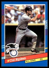 Cal Ripken 1991 Donruss #52 Baltimore Orioles FREE SHIPPING AutographDen