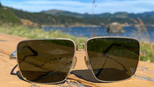 Vintage Aviator Sunglasses-Branding Nomenclature Worn/ Unsure of Make