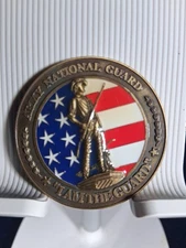 CHALLENGE COIN-TOKEN US ARMY NATIONAL GARD DEFENDER OF FREEDOM