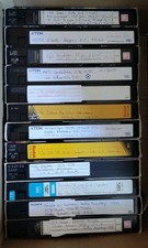 Fußball, 12 VHS Kassetten, Bundesliga 90er / 00er Fussball WM Quali DFB Pokal 
