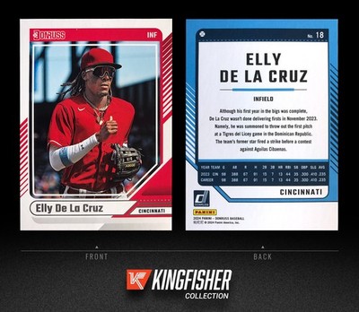 2024 Panini Donruss Elly De La Cruz RC #18 Cincinnati Reds