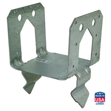 PB ZMAX Galvanized Non-Standoff Post Base for 6X6 Nominal Lumber