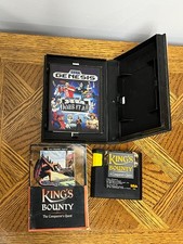 Sega Genesis King's Bounty Complete Tested Working