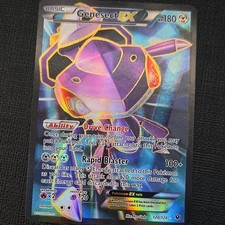 Pokémon Genesect EX Full Art Fates Collide 120/124 Ultra Rare Holo Card on eBay