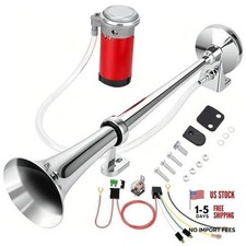12V Air Horn for Truck, 150dB Loud Train Horn with Compressor Kit - Classic