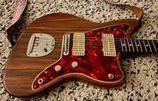All Rosewood Fender Jazzmaster Parts - Avant Guard Tortoiseshell Celluloid Mojo