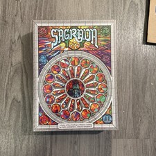 Sagrada Board Game of Dice Drafting  Window Crafting Strategy Family Kids NEW