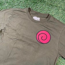 Naruto Ripple Junction 2007 Konoha Village Graphic Cotton T-Shirt made in USA