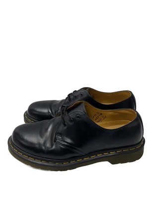 Dr.Martens Loafers Uk7 Blk Leather 1461Bex 3 Holes Gw957