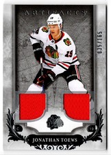 2018-19 Artifacts Materials Silver Jonathan Toews Jersey 035/165 Chicago