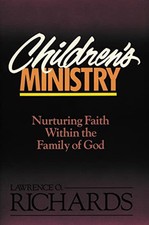 Childrens Ministry: Nurturing - Paperback - VERY GOOD
