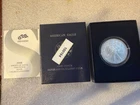 2008 American Eagle One Dollar U.S. 1 Oz. Fine Silver Uncirculated w/Box & COA