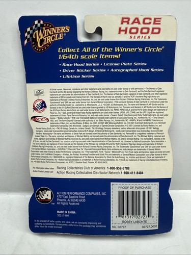 (B9) 1/64 2002 Bobby Labonte Winner’s Circle w/Hood Coca Cola - Shipping Deal! - Picture 4 of 4