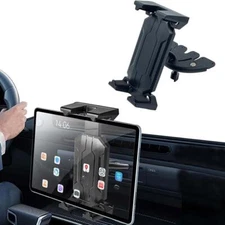 Universal Tablet Stands Holder Car CDslot Tablet Bracket Mobile Phone Mount^