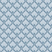 Dolls House Miniature Ink Blue Classic Wallpaper Design Dolls House Miniature Ink Blue Classic Wallpaper Design