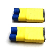 2 PK Male EC3 to Female Fleur Trak Connector LiPO Battery NW