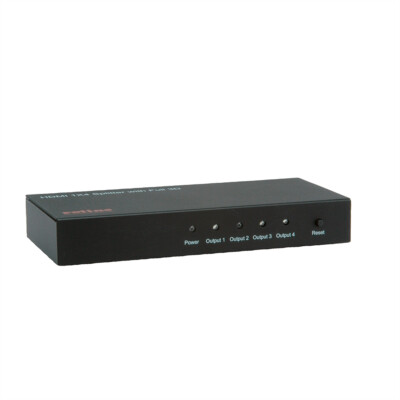 HDMI Video-Splitter, 4fach - Maximale Auflösung: 1920 X 1200, 1080P; nominell