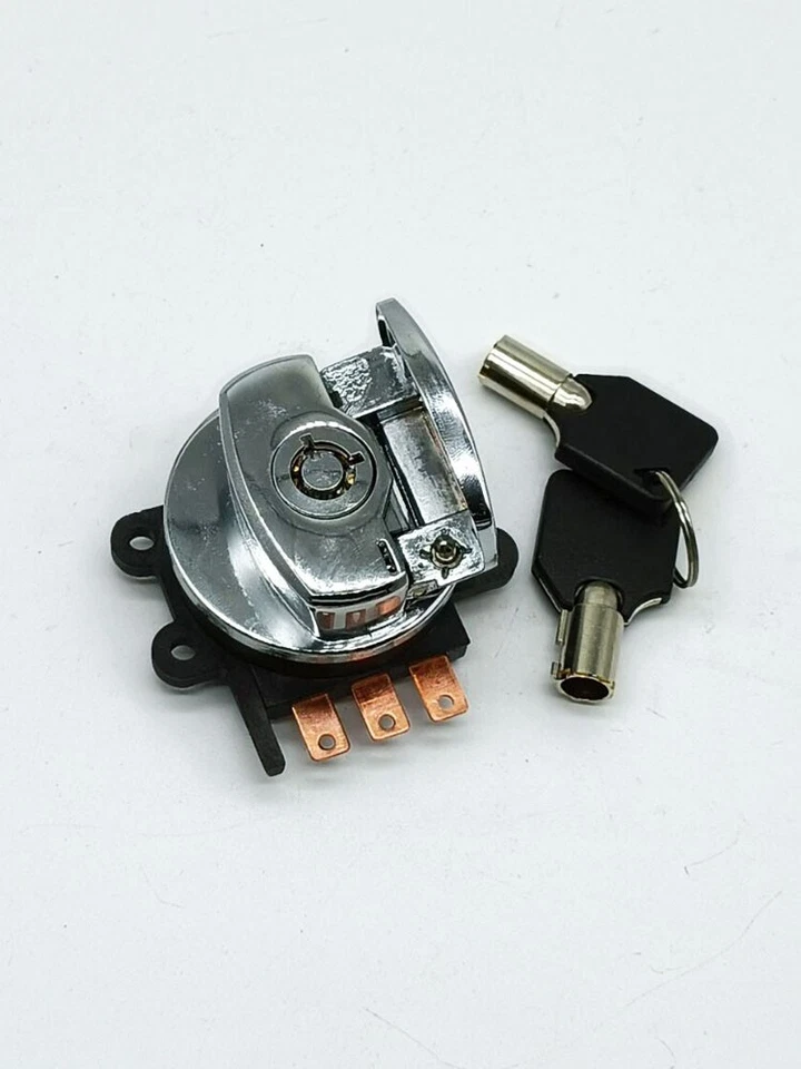 Llave de bloqueo de interruptor de encendido para Harley-Davidson FLHR 96 ROAD KING 2011 Foto 3 de 4