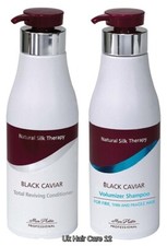 Mon Platin Black Caviar Shampoo For Fine Thin Fragile Hair 500ml & Conditioner 