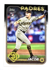 2024 Topps Alek Jacob Rookie San Diego Padres RC #US66