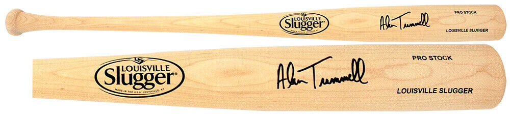 Alan Trammell Signed Louisville Slugger Pro Stock Blonde Baseball Bat - (SS COA)