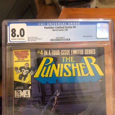 Marvel 25th anniversary Punisher mini series Limited Series #1-#5