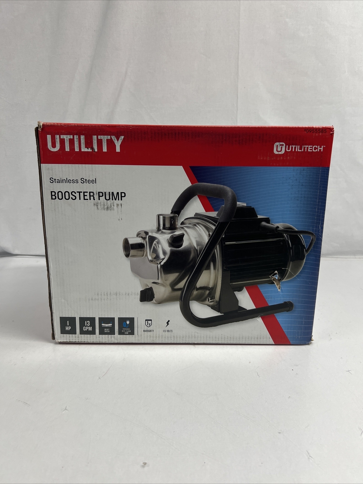 Utilitech 1HP Stainless Steel Lawn Pump Booster Pump 54757098476 eBay