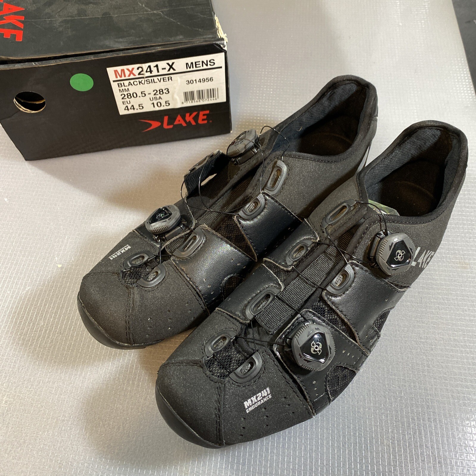 Lake Mx241x Mtb Spd Cycling Shoes 44.5 Euro 10.5 Us Wide (9090545) eBay