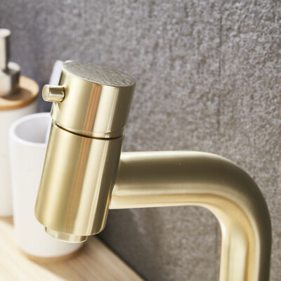 Antique Basin Brass Faucets Bathroom Sink Mixer De... – Grandado