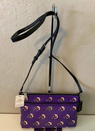 coach rose crossbody