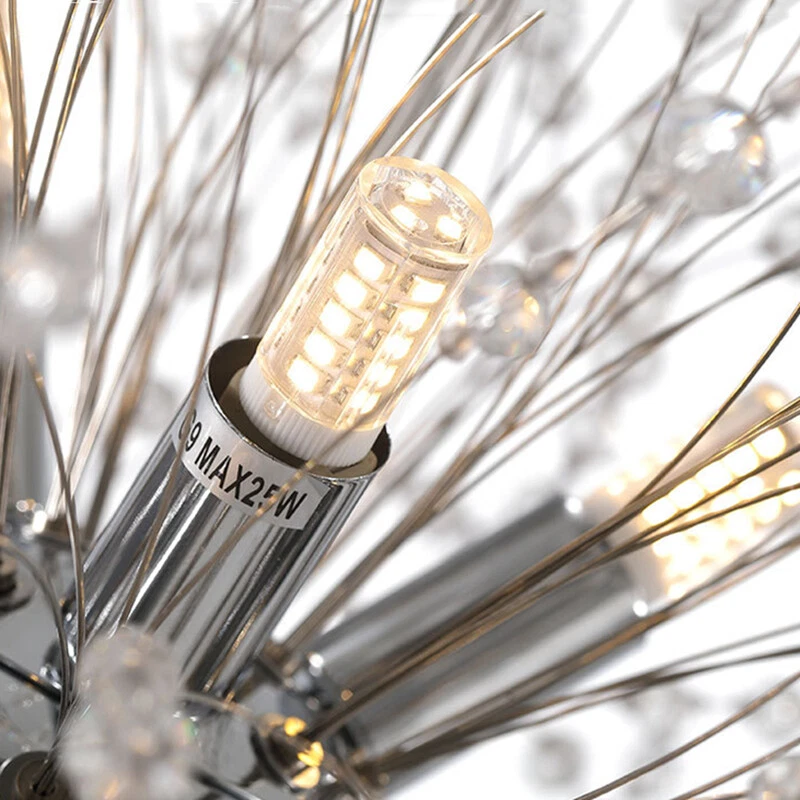 Crystal Lamp Bedroom Ceiling Lights Hallway Ceiling Lighting Home Pendant Light - Image 4 of 4