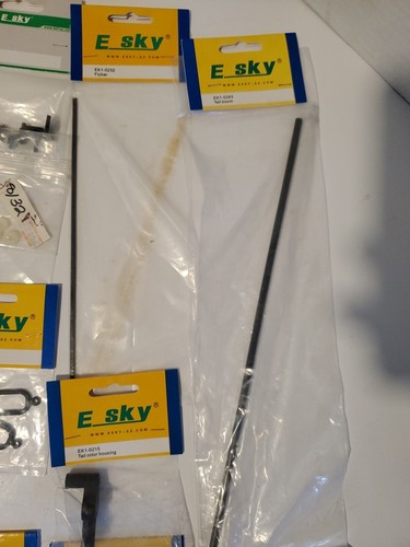 Esky Honey Bee HoneyBee RC Helicopter Parts Lot Rebuild Kit Mixed Lot Of 15 - Picture 7 of 8