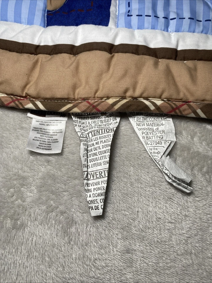 Детское одеяло Just Born All Star командные виды спорта бейсбол футбол одеяло - Изображение 3 из 4