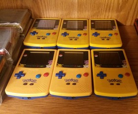 MINT GameBoy Color Pokemon Pikachu Edition Nintendo System Yellow & Blue Boy GBC