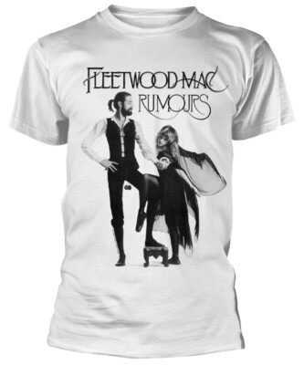 Fleetwood Mac 'Rumours' (Weiß) T-Shirt - NEU & OFFIZIELL!