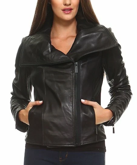 Michael Kors Leather Moto Jacket  Bloomingdales