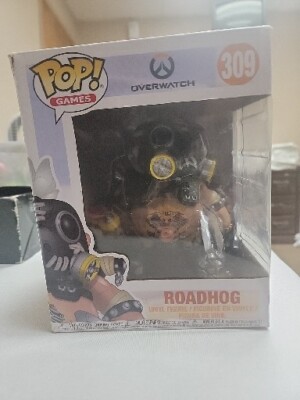 FUNKO POP! Overwatch ROADHOG #309 VAULTED & RARE 
