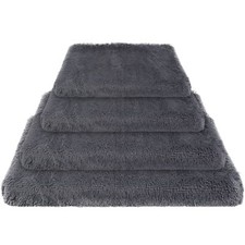 Dog Bed Soft Plush Cozy Warm Pet Crate Mat Dog Carpet Mattress Pets Sponge Pad