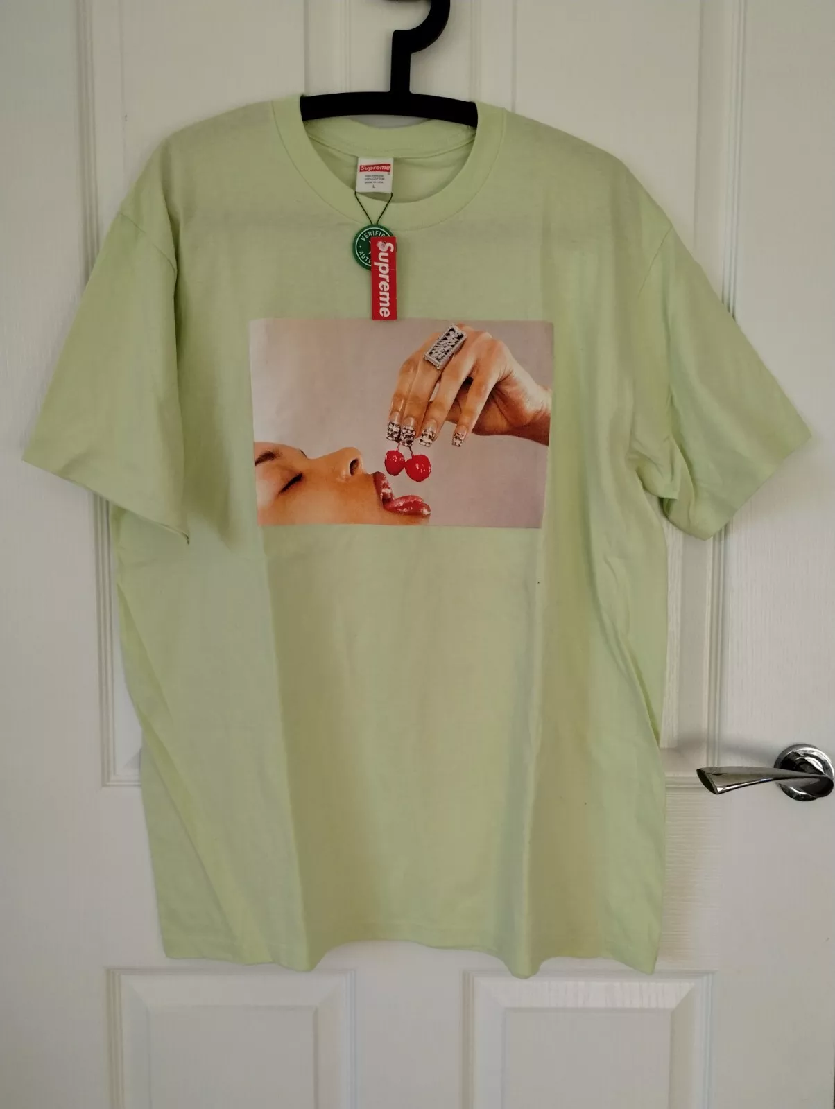T shirt Supreme Cherries Lime   Large 
