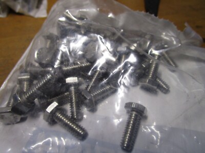 1/4''-20 x 3/4'' ASTM F593 18-8 Stainless Steel Hex Cap Screw QTY 50