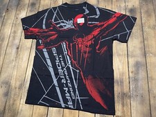 L the Amazing Spider Man 2012 AOP movie t shirt vtg marvel promo SPIDERMAN