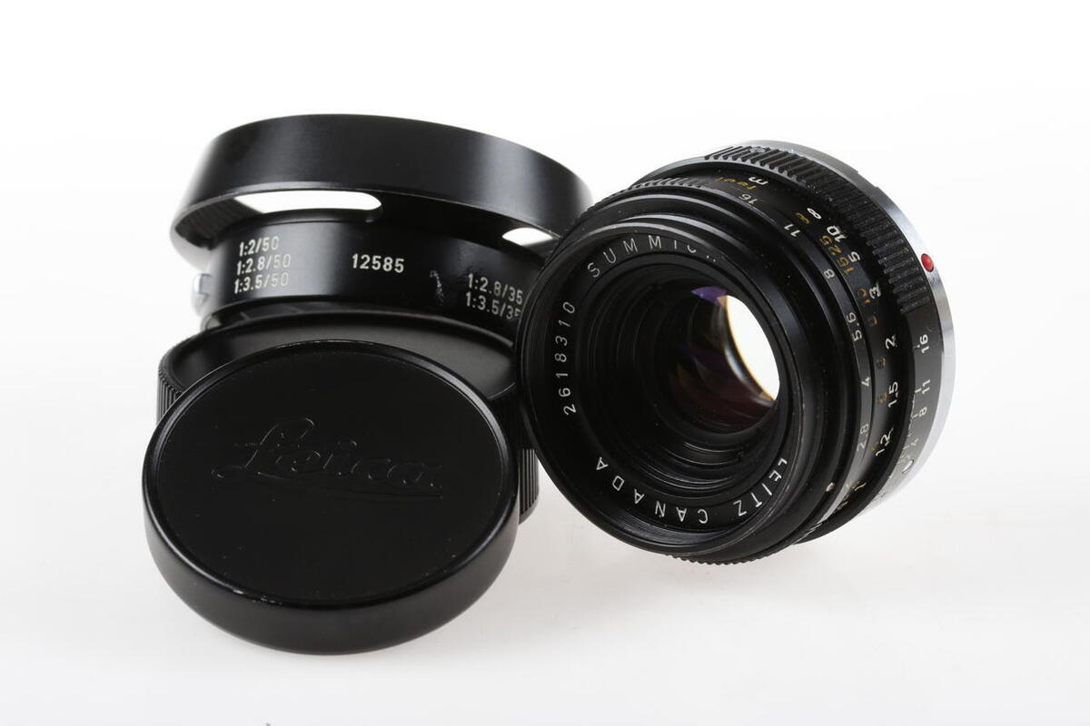 LEICA Summicron 35mm f/2,0 - Made in Canada - SNr: 2618310 LEICA Summicron 35mm f/2,0 - Made in Canada - SNr: 2618310
