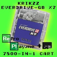 Krikzz EverDrive-GB X3/X5/X7 7500-in-One Flas...