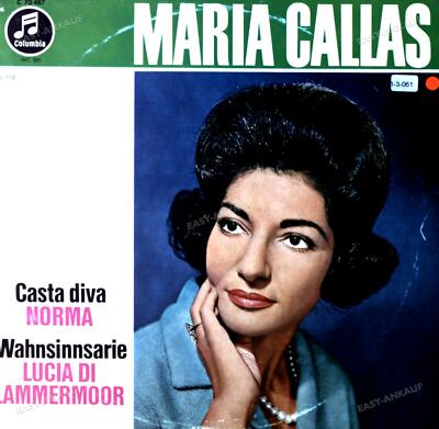 Maria Callas, Vincenzo Bellini, Donizetti - Casta Diva / Wahnsinnsarie Maxi .