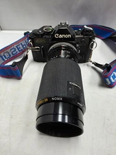 Canon AE-1 Program with Kiron 80-200mm f/4.5 Lens Black!