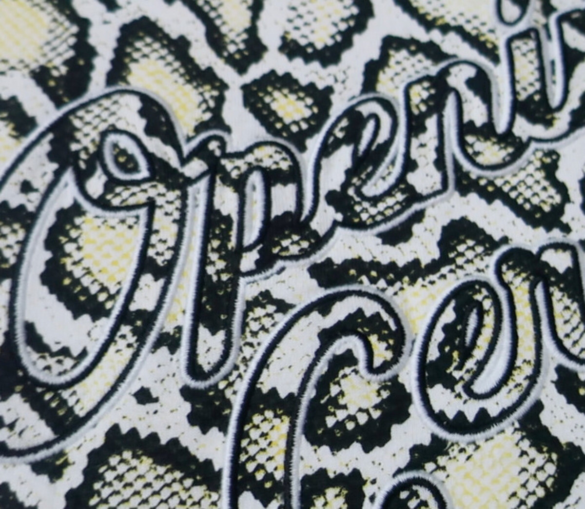 Lacoste L!VE x Opening Ceremony 'Snakeskin Print' OC Logo