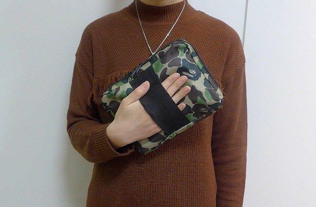 A BATHING APE BAPE 5-pocket multi-storage case Pouch bag