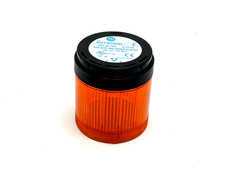 Allen Bradley 855T-B24DN5 Ser. B Stack Light Steady Amber 24V NO BULB