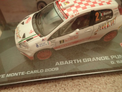 Eaglemoss 1:43 Abarth Grande Punto S2000 - #2 Monte Carlo 09 Basso/Dotta Sealed - Picture 8 of 11